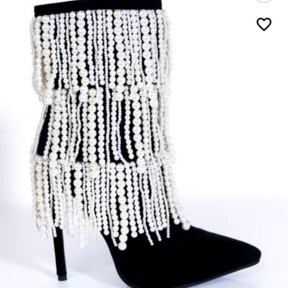 Pearl, Stiletto Booties - Picture 1 of 1